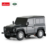 MASINA CU TELECOMANDA LAND ROVER DEFENDER NEGRU CU SCARA 1 LA 24