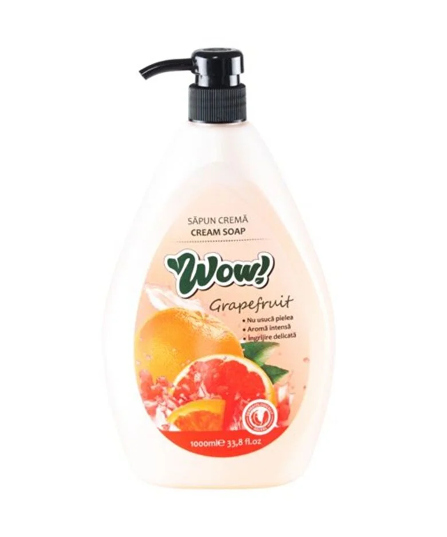 WOW Gel de duș 1 L – Grapefruit, cu pompă - vivimall.ro