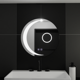 Oglinda Led Rotunda, 60Cm, Orbis Touch, Sistem Dezaburire - vivimall.ro