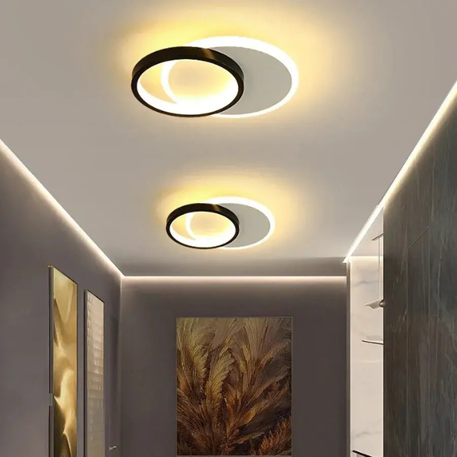 Aplica LED Smalon 2 Cercuri | LumiPro - vivimall.ro