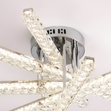 Lustra Led Cu Telecomanda Luella 5 Elemente, Liniara, Lumina Rece/Calda/Neutra, Dimabila - vivimall.ro