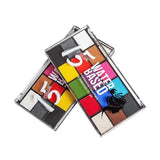 Paleta 15 Culori Vopsea de Fata, Vivimall, Activare cu Apa, 15 x 8.2 x 1.4 cm, Multicolor - vivimall.ro