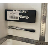 Peeler 2in1 pentru Legume si Fructe, Vivimall, Multifunctional, cu 2 Lame de Curatati si Feliat, Varf Ascutit pentru Gaurit, 18 cm, din Otel Inoxidabil, Argintiu/Negru - vivimall.ro