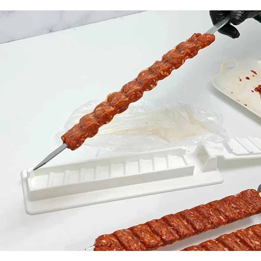 Presă carne pentru kebab, cu mâner ergonomic | KebabForm - vivimall.ro