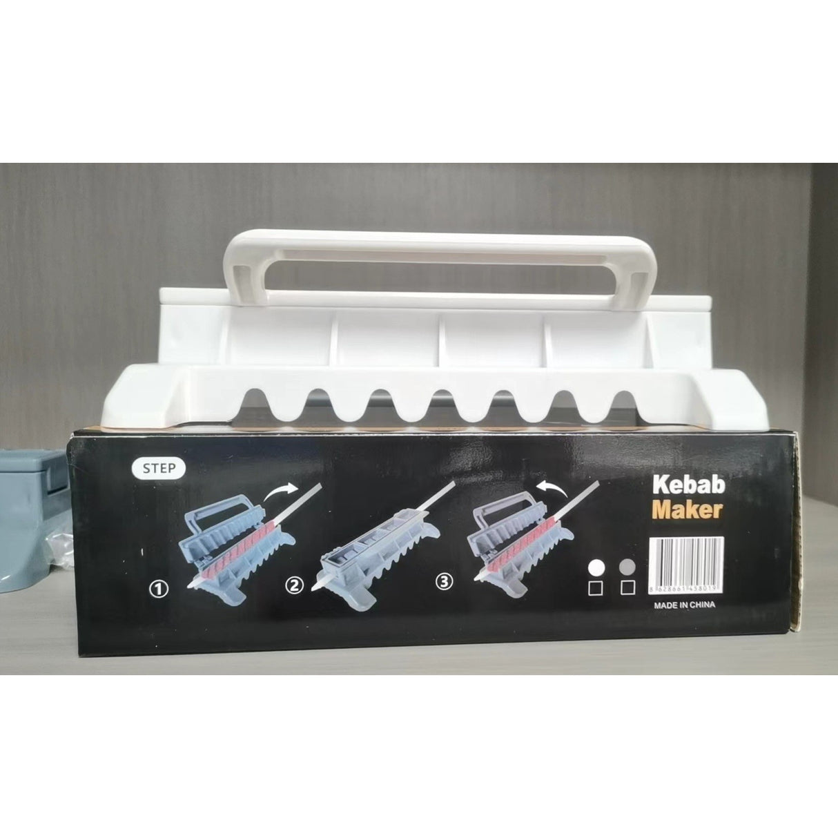 Presă carne pentru kebab, cu mâner ergonomic | KebabForm - vivimall.ro