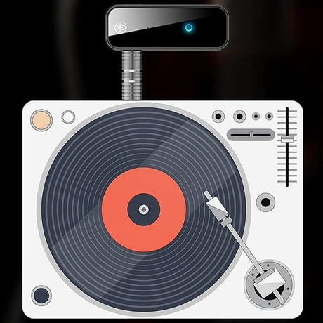 Adaptor audio auto Vivimall Bluetooth B46, Jack 3.5mm, negru - vivimall.ro