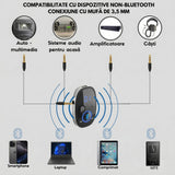 Adaptor Audio Bluetooth Auto, Flippy, BR06 T6, Pentru Telefon Mobil si Sistem Audio Auto