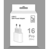 Încărcător Super Fast Charge 35W USB-C pentru iPhone și iPad, detaliu port de încărcare