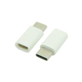 Adaptor Micro-USB to Type-C 2,4 cm Alb - vivimall.ro