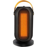 Aeroterma / Radiator Flippy PTC-1500Q1, 1200 W, 2 trepte de putere, termostat reglabil, Negru - vivimall.ro