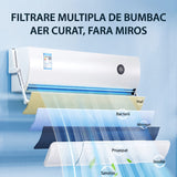 Deflector pentru Aer Conditionat, Flippy, Model Basic, Universal, Protectie Impotriva Curentului De Aer Rece Sau Cald, Ajustabil 180 Grade - vivimall.ro