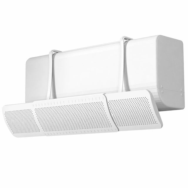 Panou Deflector Aer Conditionat, Flippy, pentru AC de Perete, Extensibil, Universal, Anti Suflu Direct, Fara Montaj, Alb - vivimall.ro