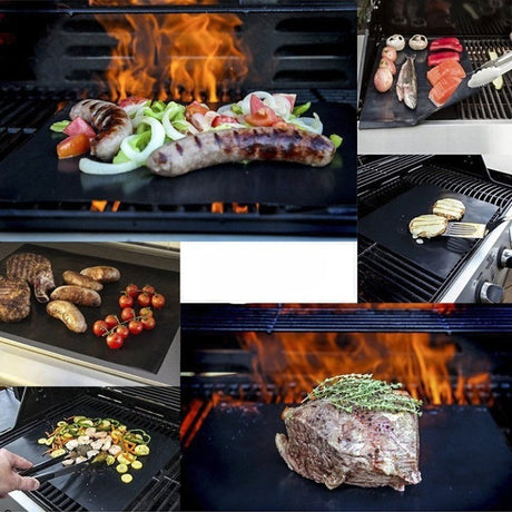 Folii antiaderente teflon 4 bucati | GrillPro - vivimall.ro