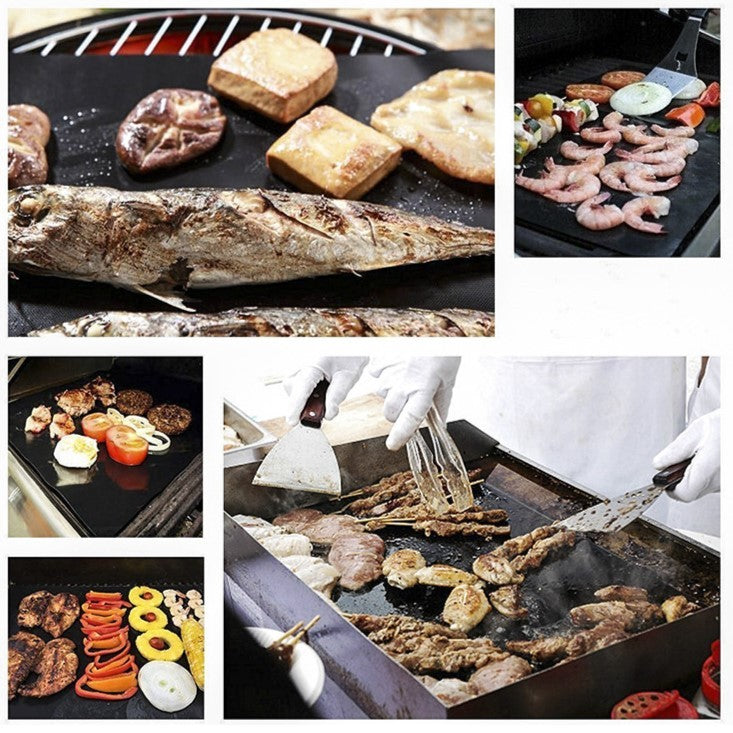 Folii antiaderente teflon 4 bucati | GrillPro - vivimall.ro