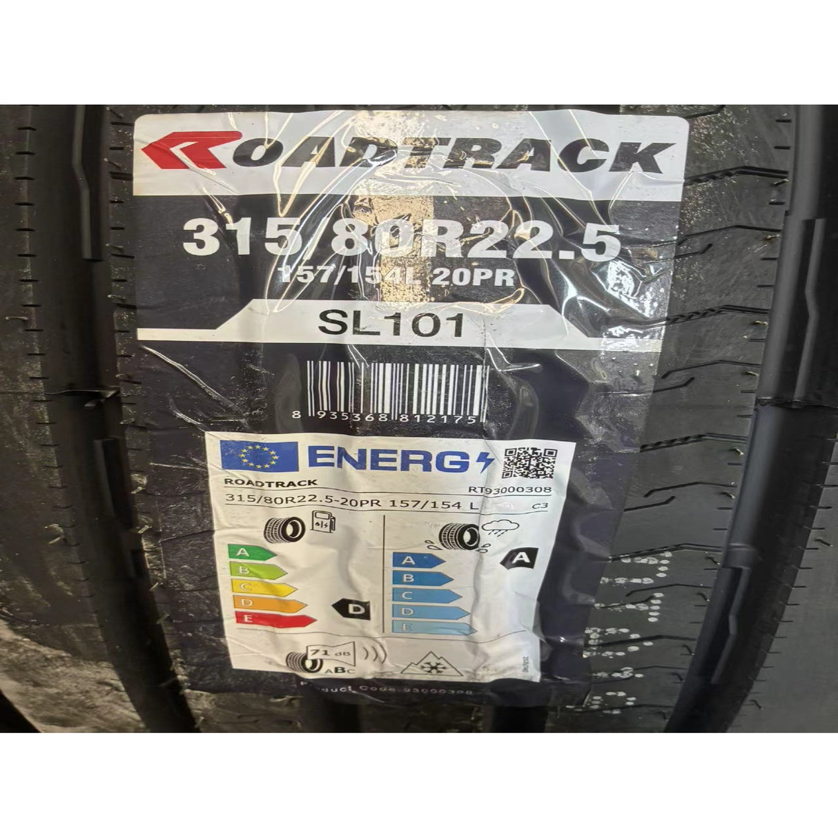 Anvelopa Camion Roadtrack 315/80/R22.5 157/154L 20PR SL101, Axa Directie, All Season, Profil Lung Drum, Rezistenta Sporita la Uzura - vivimall.ro