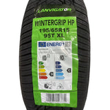 Anvelopa Iarna LANVIGATOR WINTERGRIP HP 195/65R15 95T XL, Tractiune Excelenta pe Zapada si Drum Umed, Durabilitate Sporita - vivimall.ro