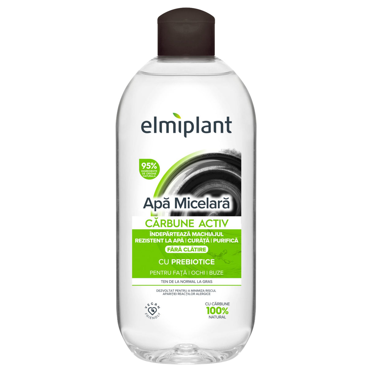 Apa Micelara Elmiplant Detox pentru Ten Normal & Gras, 400 ml - vivimall.ro
