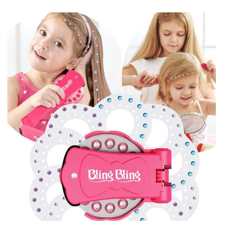 Aparat aplicare strasuri Vivimall, Plastic, 11.5x9.5x8 cm, Multicolor - vivimall.ro