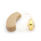 Aparat Auditiv, Vivimall, X-168, Aparat pentru Auz Perfect, fixare usoara, Amplificator de sunet in ear, Baterie inclusa pentru Canalul Auditiv, Bej - vivimall.ro