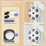 Aparat Box Cu Muzica, Montabil pe Perete, Vivimall, Alb, Difuzor, Bluetooth, Iluminare LED, 38 x 27 x 32 cm, Manusi Incluse - vivimall.ro