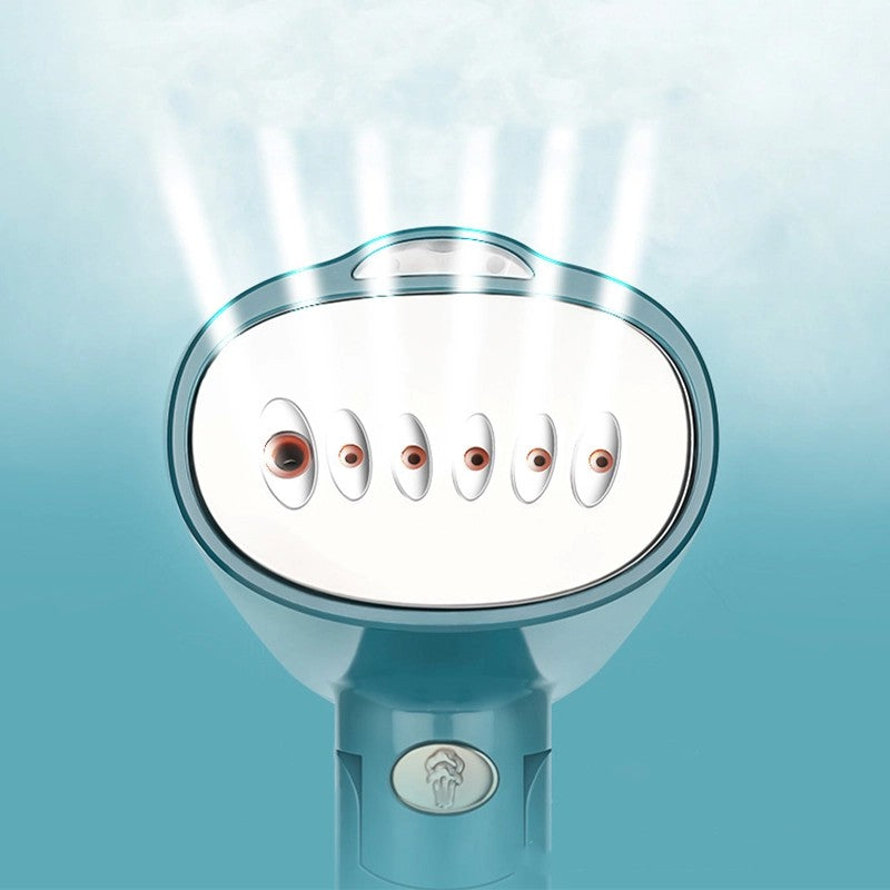 Aparat de Calcat Haine, Vivimall, Aparat Portabil pentru Calcat Haine, Perfect pentru Calatorii, 20 x 10.5 x 8.7 cm, 1500 W, 220 V, Turcoaz - vivimall.ro