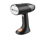 Aparat de Calcat Vertical Portabil cu Abur, Vivimall, Putere 1500W, Rezervor Detasabil de 138ml, Priza, Functie Anti Calcar si Auto Curatare, Pliabil, cu Perie, 20x10.5x8 cm, Negru - vivimall.ro