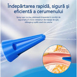 Dispozitiv de Curatare Urechi, Flippy, pentru Indepartare Ceara, Accesorii Incluse, din ABS+PC, Verde