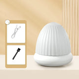 Aparat de Scame 2 in 1, Vivimall, Curatare Haine si Lampa de Veghe, 3 Trepte, Incarcare Tip C, 4 W, 9 x 10 cm, Alb