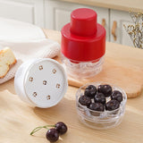 Dispozitiv pentru scos sâmburi de cireșe, 7 găuri | CherryPop - vivimall.ro