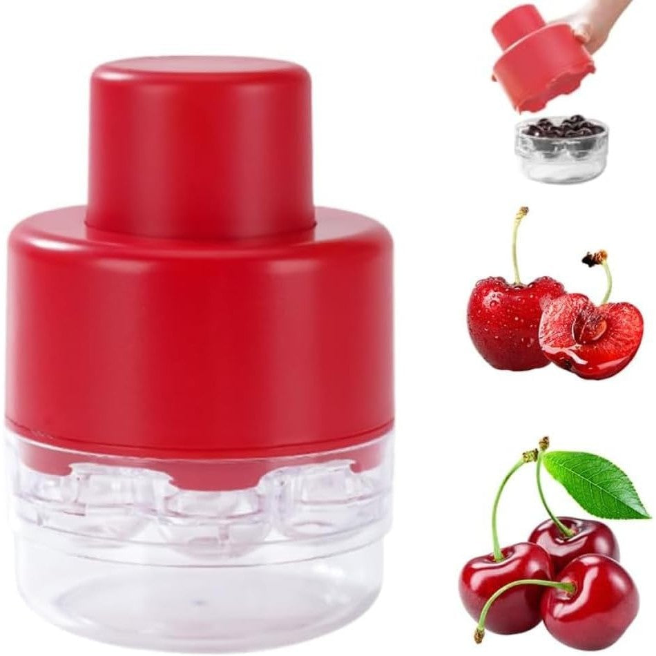 Dispozitiv pentru scos sâmburi de cireșe, 7 găuri | CherryPop - vivimall.ro