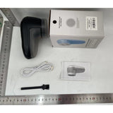 Aparat Scame si Par Haine, Vivimall, Electric, USB inclus, Periuta Curatare, pentru Diferite Tesaturi, 13 x 6.8 x 5.8 cm, Negru - vivimall.ro