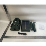 Aparat Solar LED cu Ultrasunete, Vivimall, Repelent pentru Animale Mari si Mici, Lumina Rosie si Alba, Anti Rozatoare, Anti Insecte, Frecventa 13.5KHZ-45.5KHZ, Senzor PIR, 15.5 x 15.4 x 26.2 cm, Verde - vivimall.ro