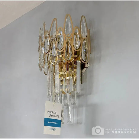 Aplica Cristal Jeannette 2X E14 - vivimall.ro