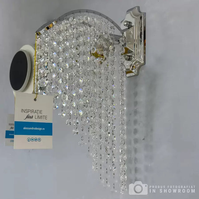 Aplica Cristal Serenity 1X E27 - vivimall.ro