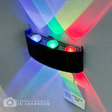 Fantas Aplica Led Rgb Interior/Exterior, 6 Surse X, Ip65 - vivimall.ro