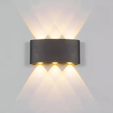 Fantas Aplica Led De Exterior Si Interior, 6 Surse X, Ip65, Metalic - vivimall.ro