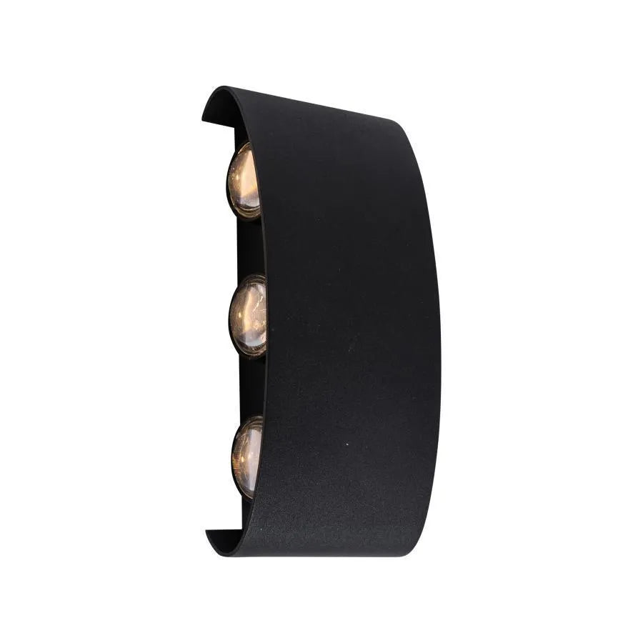 Fantas Aplica Led De Exterior Si Interior, 6 Surse X, Ip65, Metalic - vivimall.ro