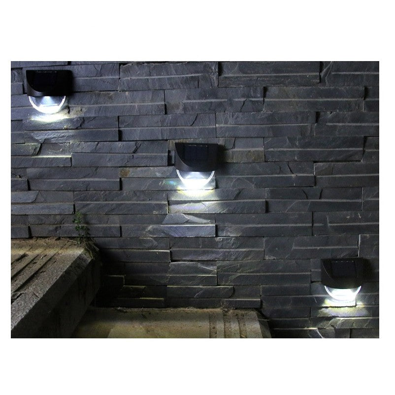 Aplica Solara Led, Abs/Policarbonat, Rezistent La Apa Ip65, 1 Led, Pentru Gradina, Casa, Balcon, Terasa, 1.2V, 600Mah, 8.8 X 8.5 Cm, Alb Rece - vivimall.ro