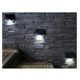 Aplica Solara Led, Abs/Policarbonat, Rezistent La Apa Ip65, 1 Led, Pentru Gradina, Casa, Balcon, Terasa, 1.2V, 600Mah, 8.8 X 8.5 Cm, Alb Rece - vivimall.ro