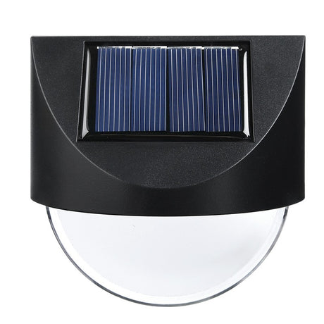 Aplica Solara Led, Abs/Policarbonat, Rezistent La Apa Ip65, 1 Led, Pentru Gradina, Casa, Balcon, Terasa, 1.2V, 600Mah, 8.8 X 8.5 Cm, Alb Rece - vivimall.ro