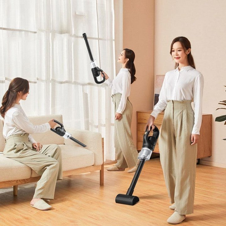 Aspirator Portabil Fara Fir, Incarcare Usb, Pentru Casa Si Masina, Autonomie 45 Min - vivimall.ro