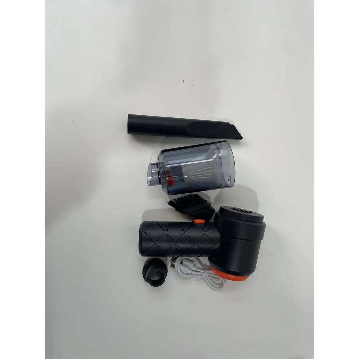 Aspirator Portabil Fara Fir, Tip Pistol 2 In 1, Suflare Si Aspirare, Incarcare Usb, Pentru Casa Si Masina, Autonomie 30 Min - vivimall.ro