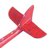 Avion Planor Vivimall, cu Lumini pe Toata Lungimea, din Poliester, 48 cm, Rosu - vivimall.ro