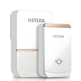 Transmițător sonerie wireless Flippy IP44, finisaj auriu, detaliu fixare perete exterior