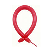 Baloane de Modelaj, Flippy, Set 50 bucati, Model Standard, din Latex, 30 x 1.5 cm, 1.8 g per unitate, pana la 150 cm, Rosu - vivimall.ro