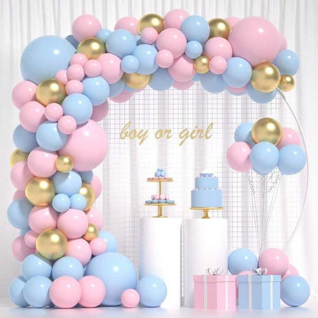Set 106 Baloane Arcada Baby Shower | EventGlow - vivimall.ro