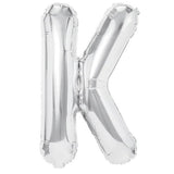 Balon Folie Metalizata Litera K, 80 Cm, Umflati Cu Heliu Sau Aer, Ambalaj Individual, Pai Inclus - vivimall.ro