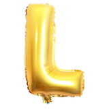 Balon Folie Metalizata Litera L, 80 Cm, Umflati Cu Heliu Sau Aer, Ambalaj Individual, Pai Inclus - vivimall.ro