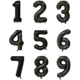 Balon Din Folie Metalizata, Figurina Cifra, Tema Aniversare 100 Cm, Ambalaj Individual, Pai Inclus, Umflare Cu Aer Sau Heliu, Cifra 5 - vivimall.ro