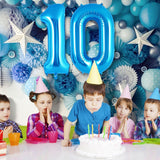 Balon Din Folie Metalizata, Figurina Cifra, Tema Aniversare 80 Cm, Ambalaj Individual, Pai Inclus, Umflare Cu Aer Sau Heliu, Cifra 1 - vivimall.ro